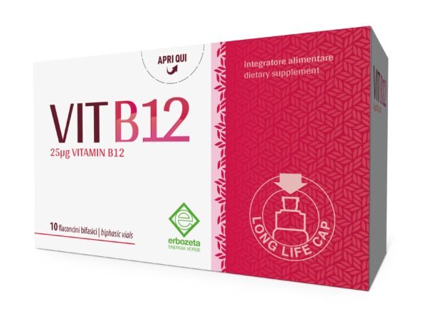 Vitamin B12  25 mcg drinkable vials