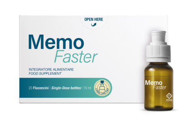 Memo Faster drinkable vials