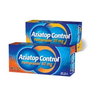 Aziatop Control 20 mg & 40 mg Gastro resistant coated tablets