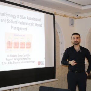 Advanced and Novel Drug Delivery in the Management of Wounds Using an Innovative Combination of Micronized Silver with Sodium Hyaluronate. A Specialized Scientific Meeting for General Surgeons in Mosul